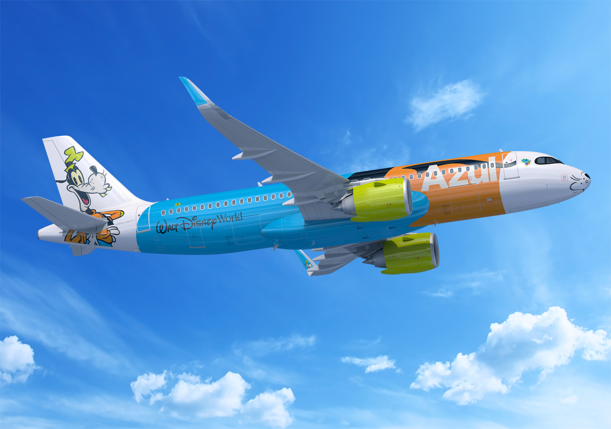 Avião da Margarida: Azul lança quarta aeronave com temática da