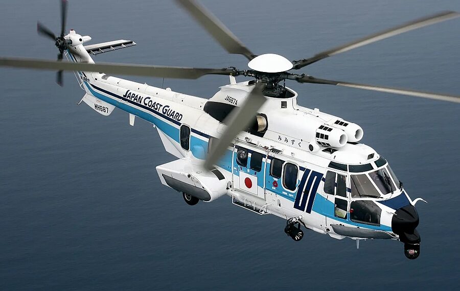 Guarda Costeira do Japão encomenda helicópteros Airbus H225