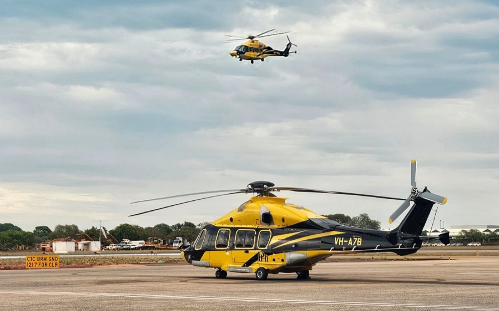 Dois helicópteros Airbus H175 iniciam a operação na Austrália com