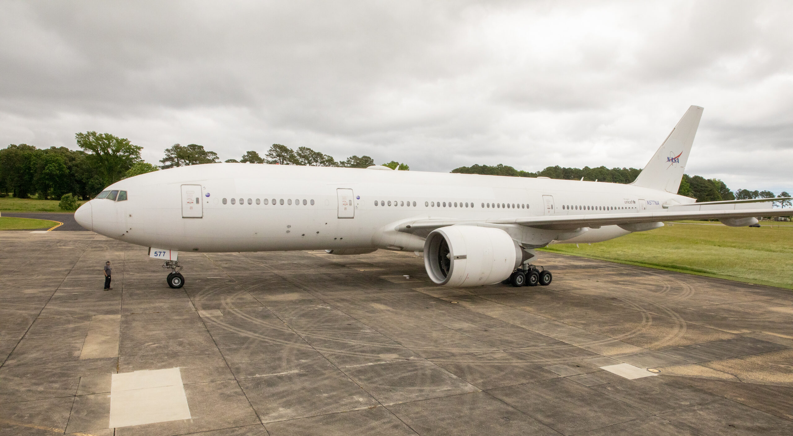 N577na Boeing 777 da NASA chega no Texas para modificações – Cavok Brasil