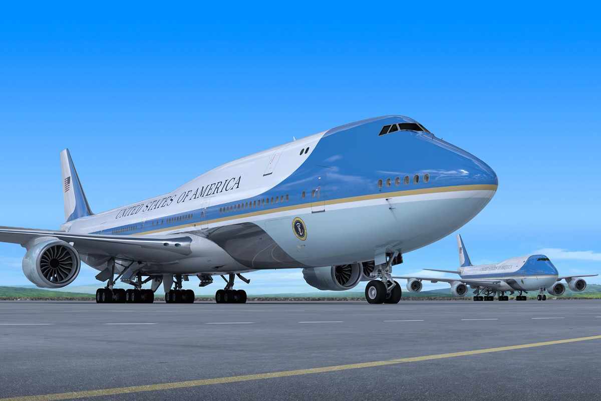 3/21 new!! Boeing747/エアフォースワン Boeing propõe entregar novos jatos 747 “Air Force One” em 2027