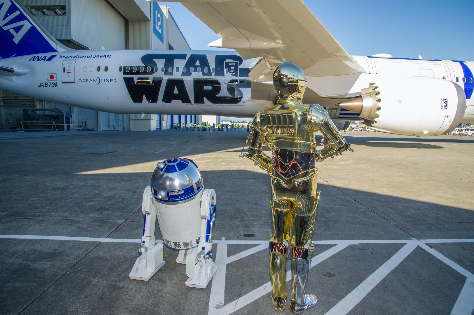 Companhia aérea ANA realizou último voo do icônico R2-D2