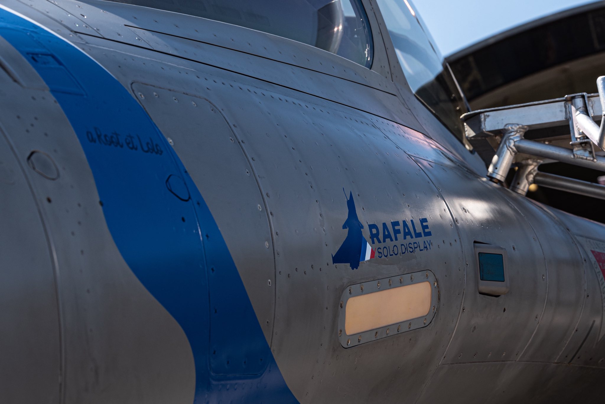 Haf Rafale Display IMAGENS: Rafale Solo Display revela nova pintura e inicia temporada ...
